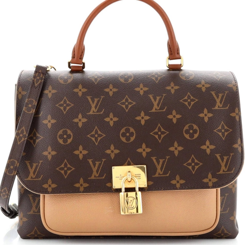 Louis Vuitton Marignan Handbag Monogram Canvas in Sesame